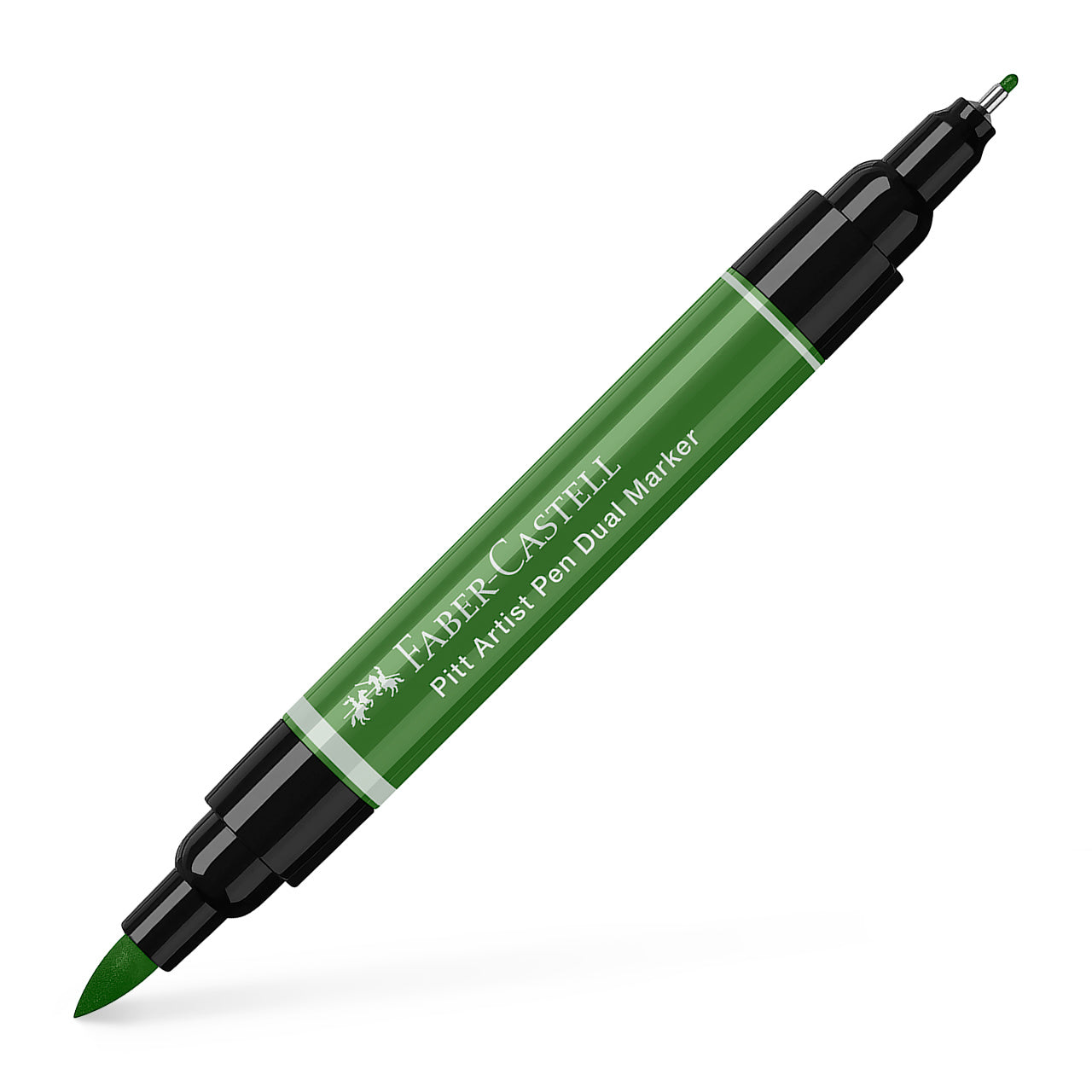 PITT ARTIST PEN DUAL MARKER VERDE OLIV PERMANENT 167 FABER-CASTELL PITT ARTIST PEN DUAL MARKER VERDE OLIV PERMANENT 167 FABER-CASTELL
